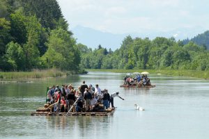 Das Isar-Loisach-Floß