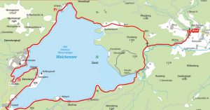 Radtour um den Walchensee
