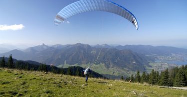 Paragliding am Wallberg