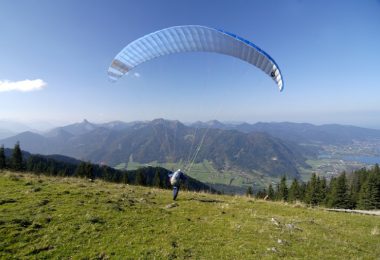Paragliding am Wallberg